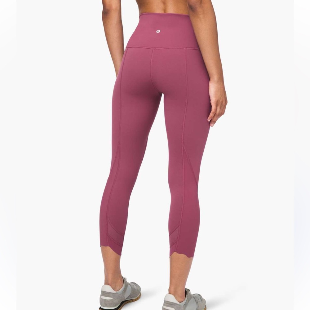Lululemon Mauve Crop Leggings